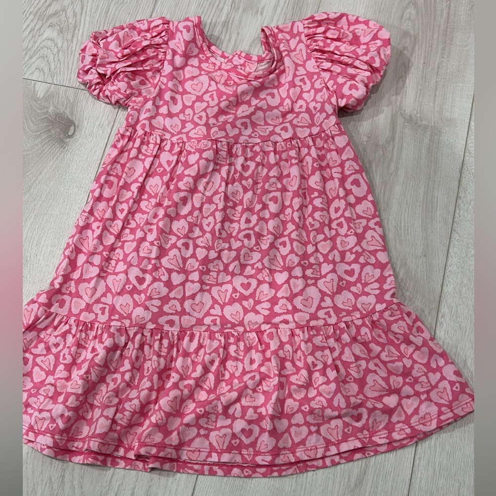 Magnetic Me 2t Pink Heart Dress